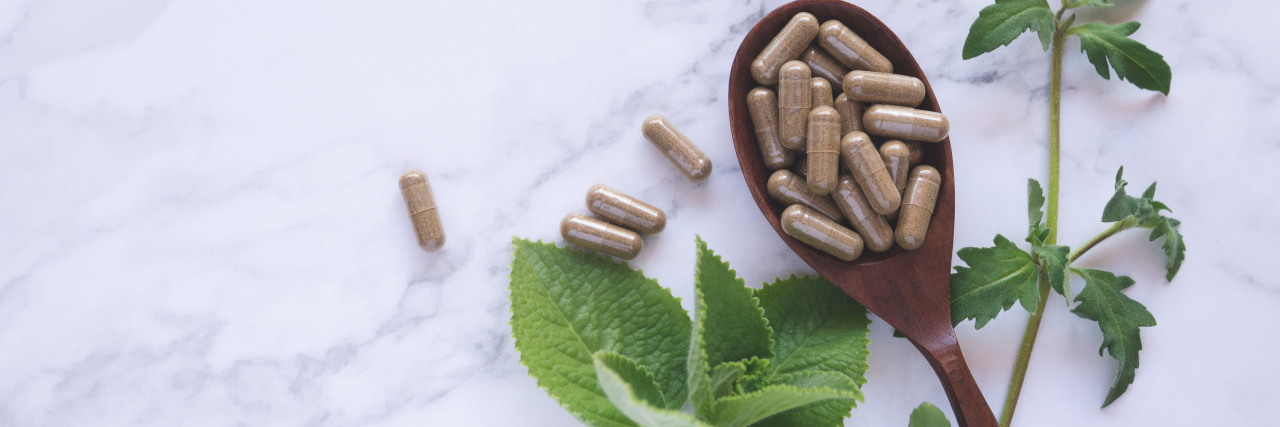 How 'Natural' Living Trends Can Hurt People With Mental Illness herbal medicine in capsules