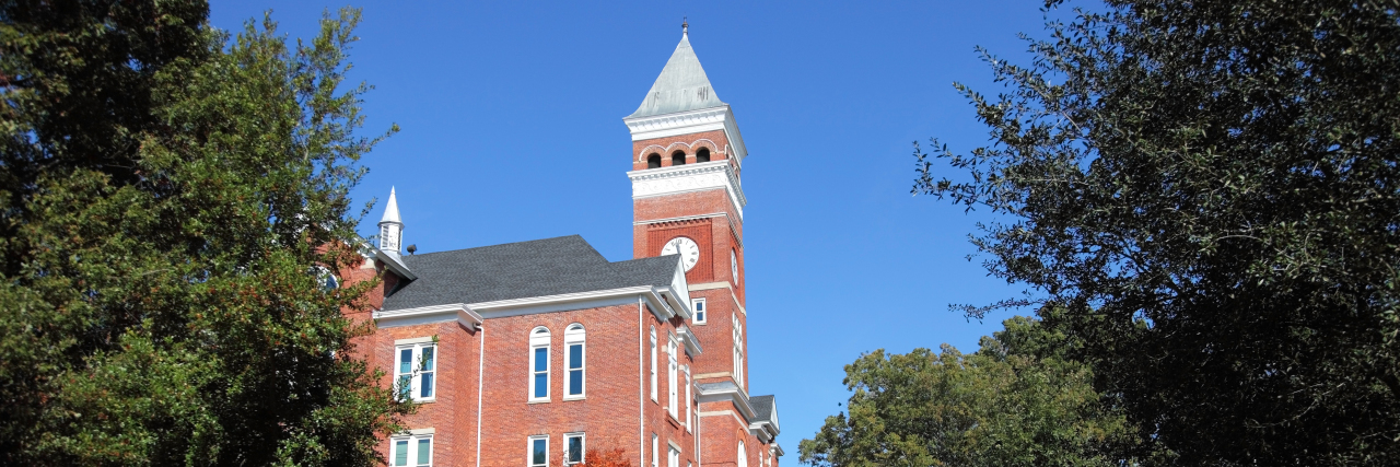 Clemson University Strode Tower.