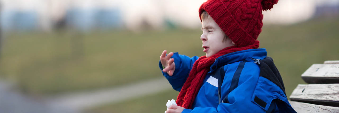 Your Autistic Child Can't Catch A Sneeze in Time?