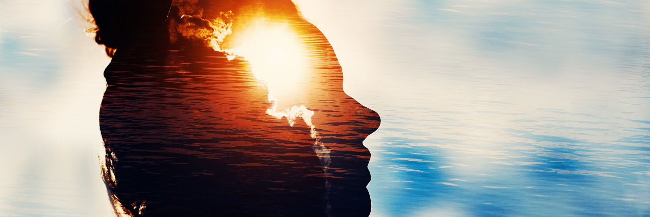 Living Life to the Fullest With Primary Immunodeficiency A silhouette of a woman against the sky and clouds and sun