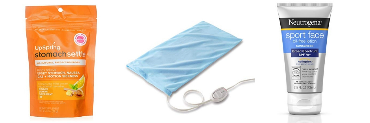nausea relief heating pad sunscreen lupus products