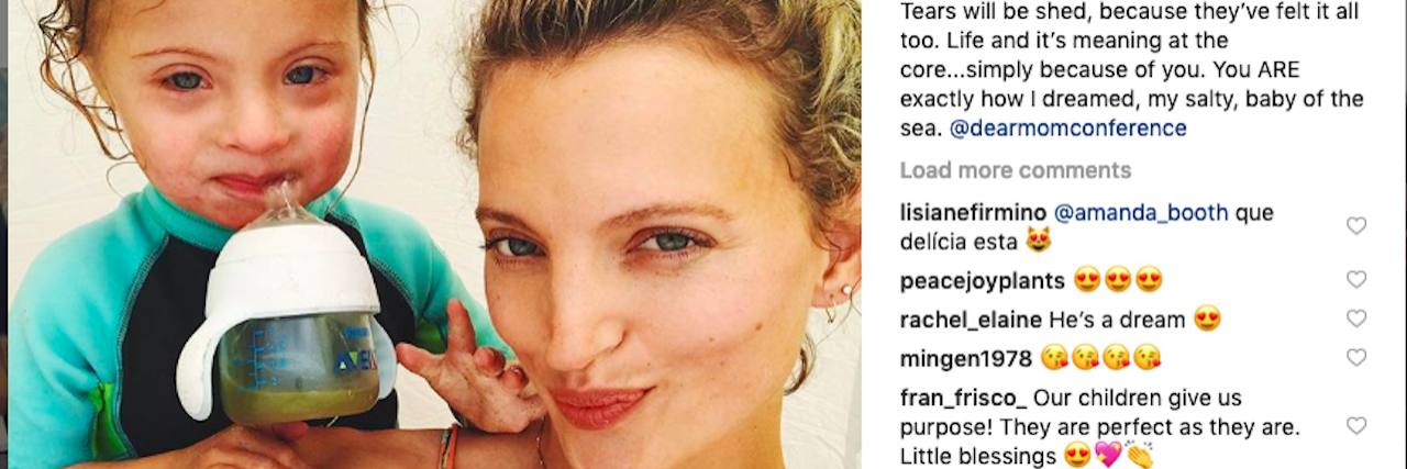 Amanda Booth Shares 'Fear' About Her Son With Down Syndrome Amanda Booth and son Micah