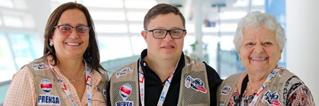 'Humans of New York' Goes to Abu Dhabi for the Special Olympics "Humans of New York" post featuring journalist Ariel with his mom and grandmother at the Special Olympics World Summer Games in Abu Dhabi