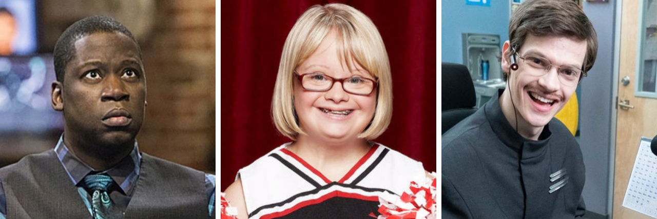 TV Shows and Movies That Feature Characters With Disabilities Patton Plame, Becky Jackson and J.J. DeMio