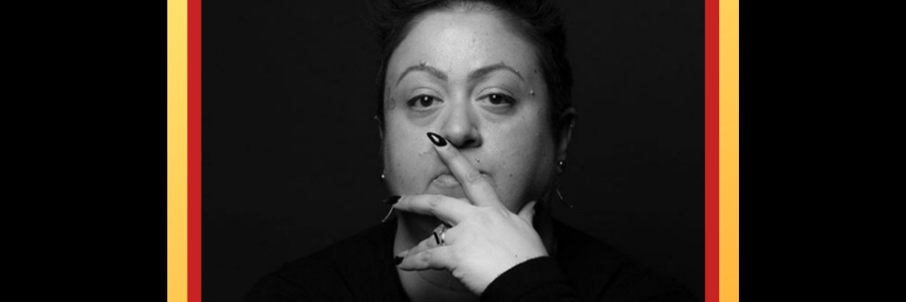 8 Questions With Mental Health Hero Mariangela Abeo A black and white portrait of Mariangela Abeo