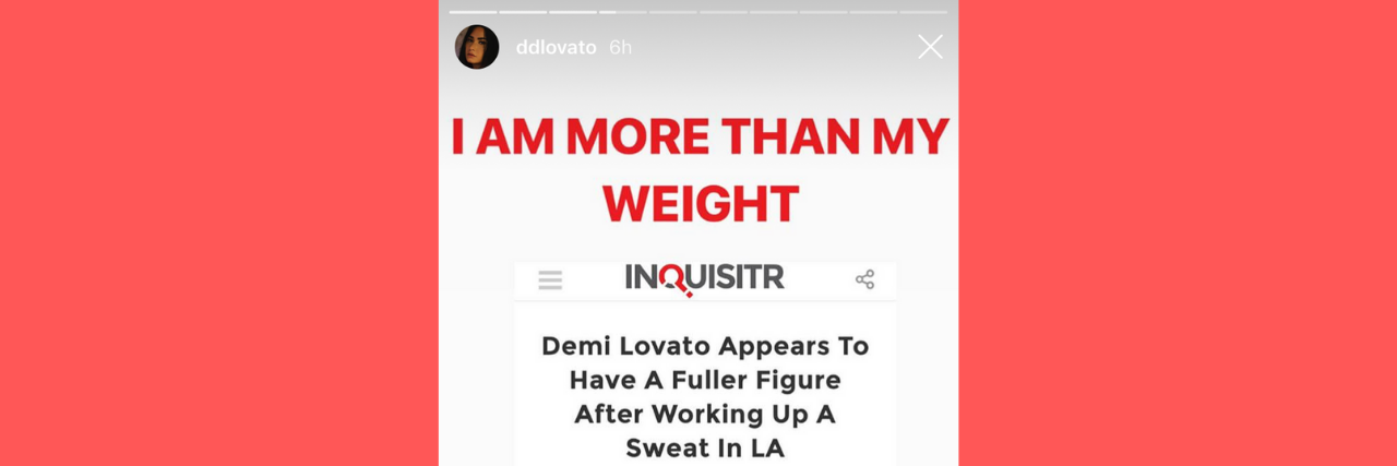 Demi Lovato Responds to Article Mentioning Her 'Fuller Figure'