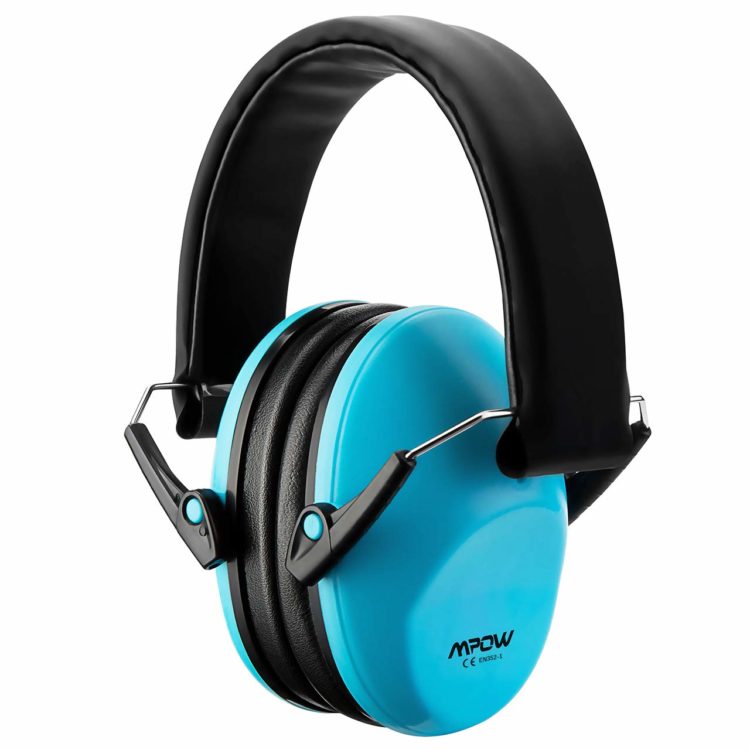 Blue noise muffling headphones 
