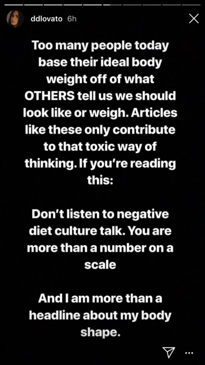 Too many people today base their ideal body weight off of what OTHERS tell us we should look like or weigh. Articles like these only contribute to that toxic way of thinking. If you're reading this: Don't listen to negative diet culture talk. You are more than a number on a scale And I am more than a headline about my body shape