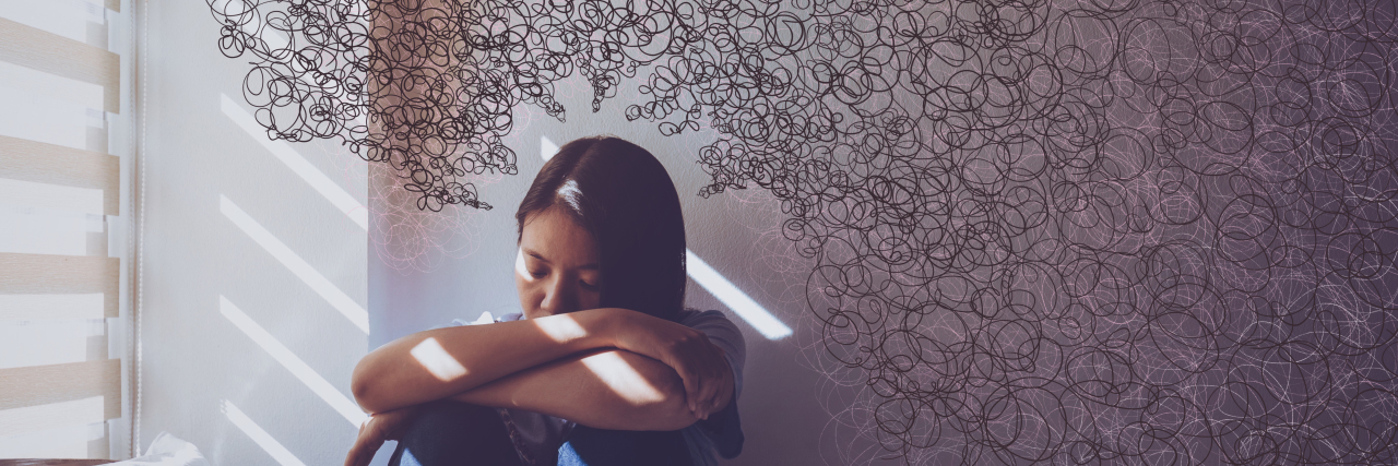 Addressing Myths About Autism and Emotions Sad woman sitting in sunbeams.