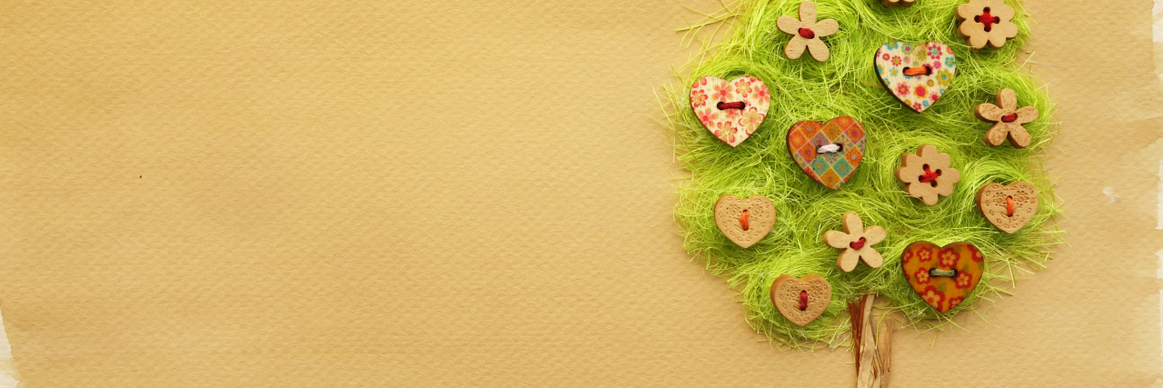 Why My Cerebral Palsy Is a Blessing 3D paper craft art of tree.