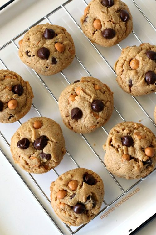 peanut butter butterscotch cookies gluten free