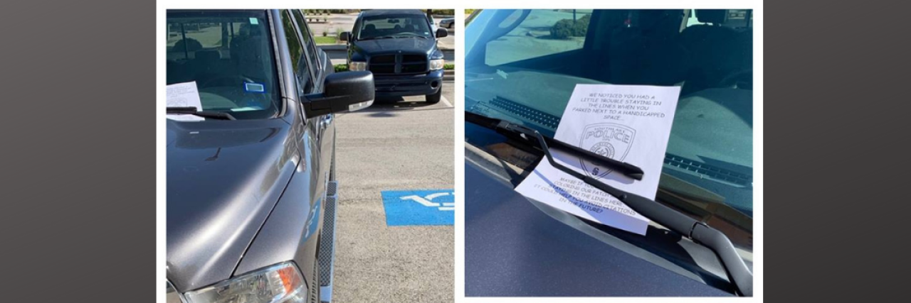 Police Department's 'Sassy' Post About Accessible Parking Goes Viral Banner from Southlake Police Department