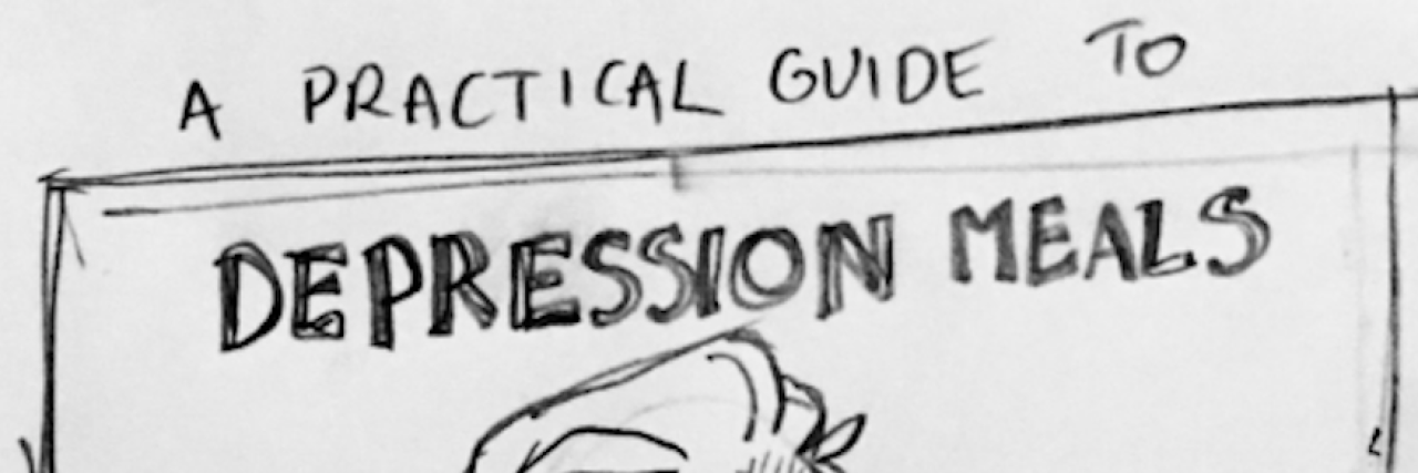 You May Relate to This Comic If Eating Is a Struggle While Depressed DEPRESSION MEALS: how to feed yourself when your shitty meat body is betraying you. (ive been wanting to do something like this for a while so i’m just gonna start. i’ll add to this thread a bit at a time. maybe very slowly. on account of the depression)