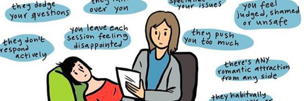 This Comic Nails 19 Therapist 'Warning Signs' to Watch Out For This Comic Nails 19 Therapist 'Warning Signs' to Watch Out For