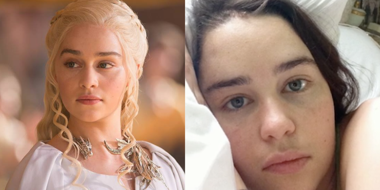 'Games of Thrones' Actress Emilia Clarke Shares Photos From Her Brain ...