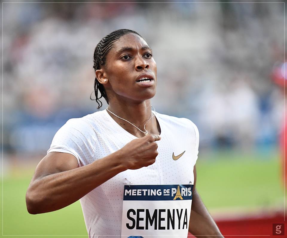 Caster Semenya running