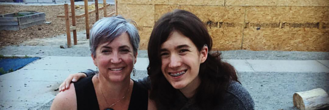 Parenting a Deaf and Transgender Child Lisa with her daughter MacKenzie.