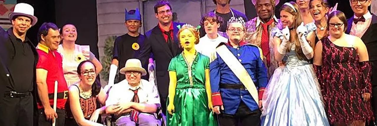 Theatre for All Showcases People With Disabilities Theatre for All actors performing in costume.