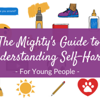 The Mighty's Guide to Understanding Self-Harm Young People header