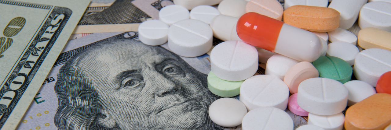 KHN: Money and Politics of Prescription Drugs: What You Need to Know Various medicines on the US dollar. The rising cost of health care.