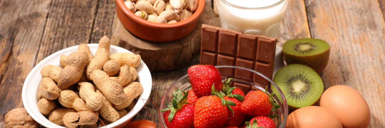 Coping When Your Child Has Food Allergies Spread of foods that can cause allergies