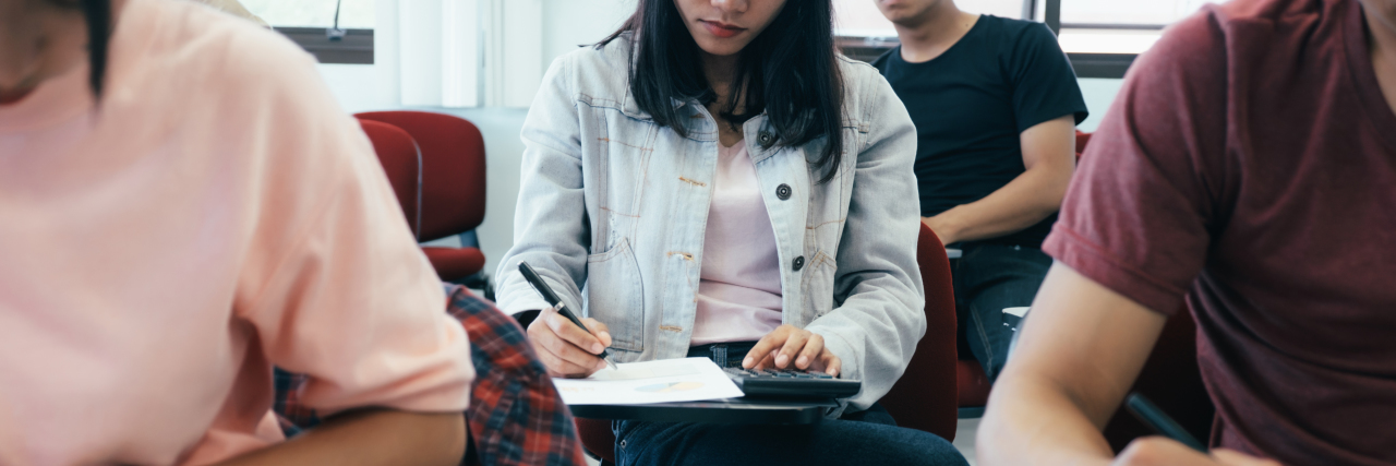 To the Disabled Student Who Said My Way of Teaching Changed Her Life university students working at their desks