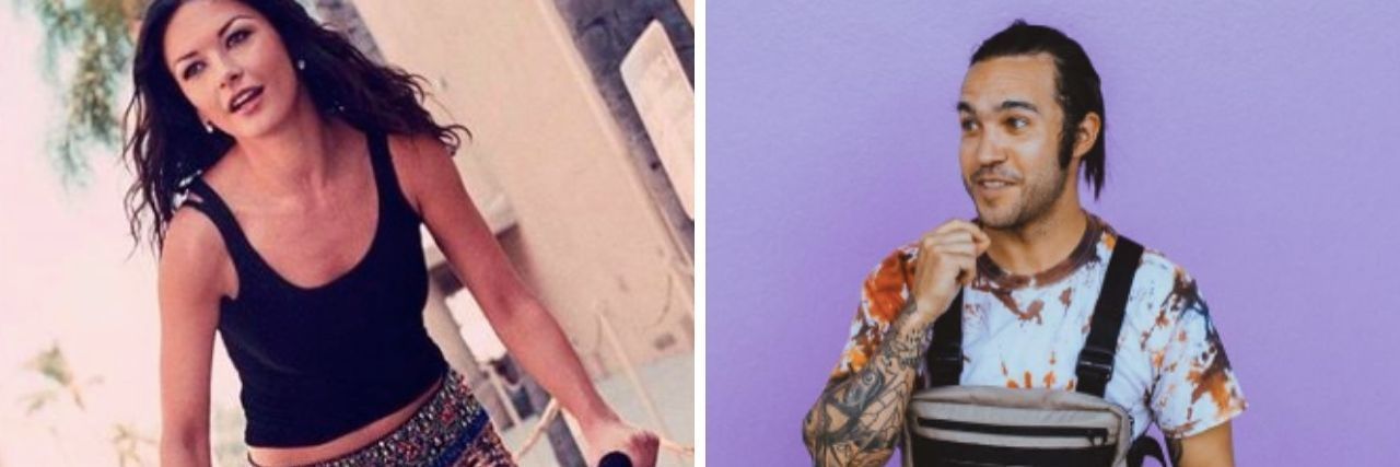16 Celebrities Who Live With Bipolar Disorder Catherine Zeta Jones and Pete Wentz