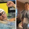nathan adrian in pool and at hospital
