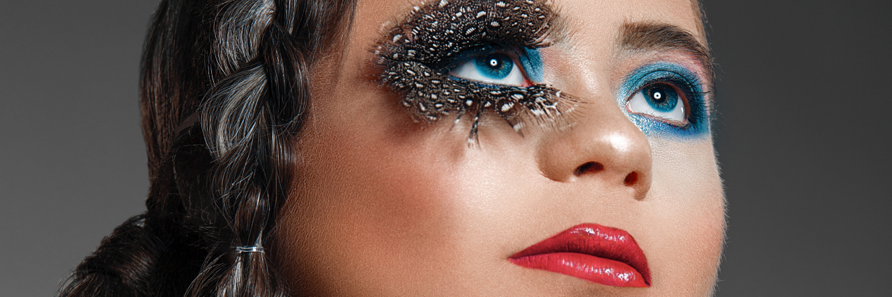 Entrepreneur With Down Syndrome Megan Bomgaars Launches Cosmetic Line Megan Bomgaars Artpop shoot