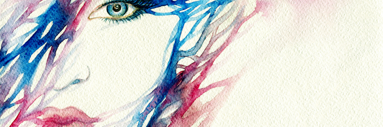 Things That Help Me While Living With After-Effects of Breast Cancer beautiful woman. fashion illustration. watercolor painting