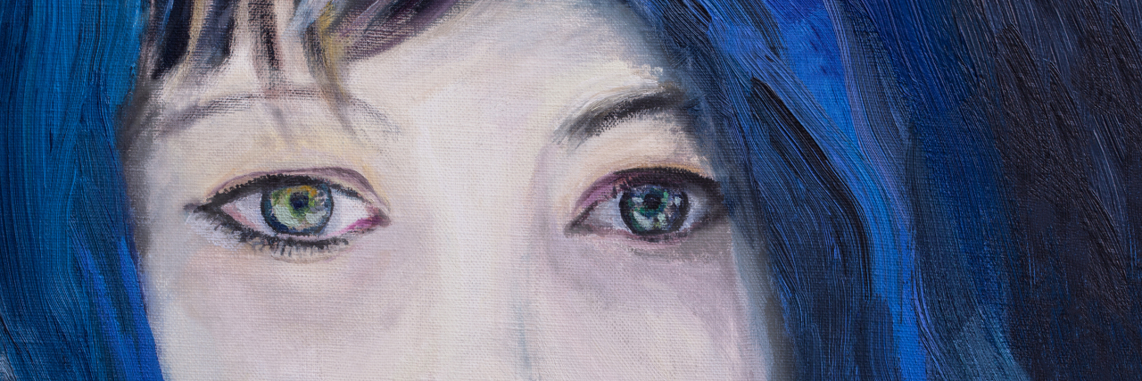Processing Feelings While Parenting an Undiagnosed Child Portrait of a girl in blue