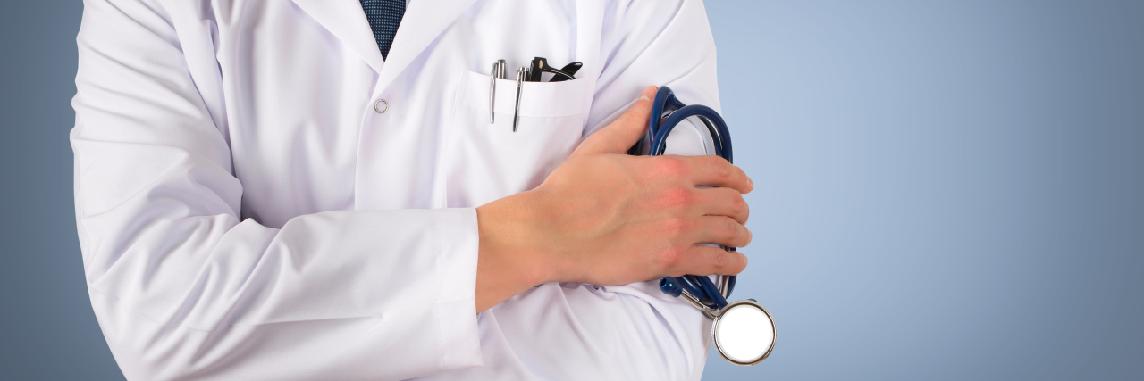 Beyond 'White Coat Syndrome' -- Taking Charge of Your Healthcare Doctor in white coat.