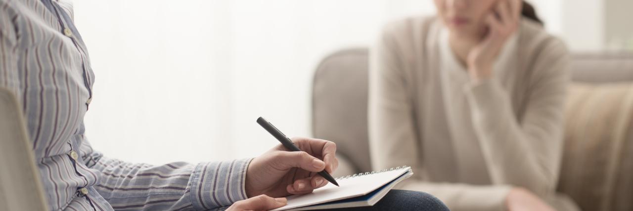 When My Therapist Asked, 'Why Do you come to Counseling? a woman and a psychologist in an office