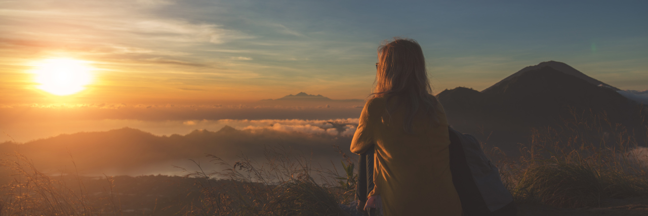 Letter to My Fair-Weather Friend, From Your Chronically Ill Old Friend a girl is watching the sunrise