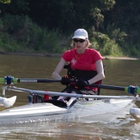 Jenny enjoying life with friends, travel and rowing.