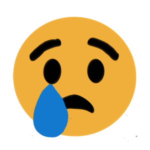 Crying emoji