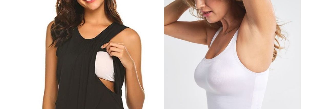 12 Alternative Options for When It Hurts to Wear a Bra bra alternatives nursing tank cami with cups