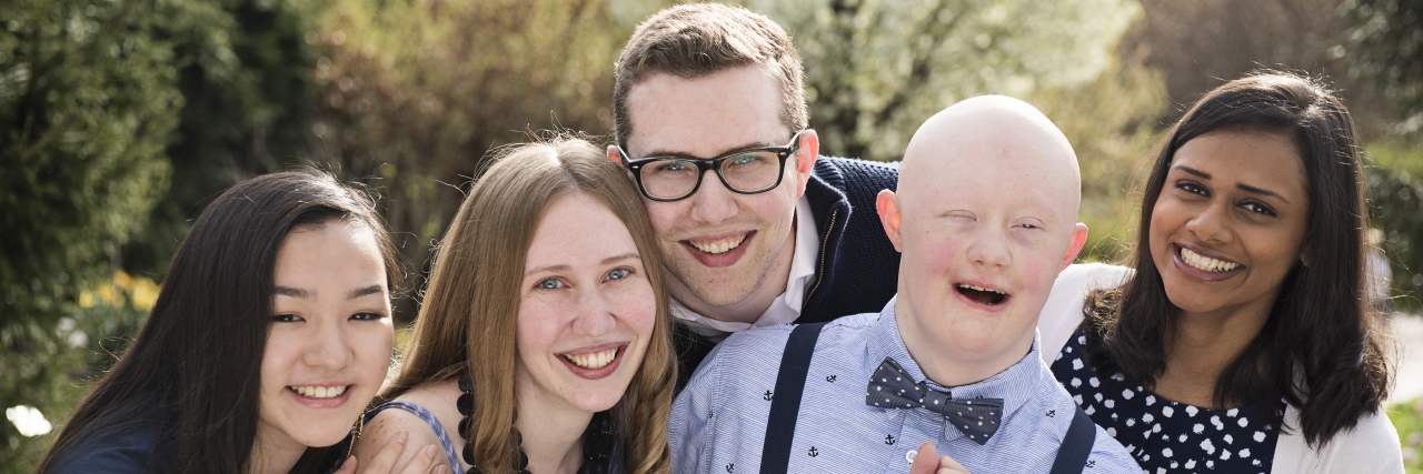 Communication Challenges for My Brother With Down Syndrome Moyer family posing