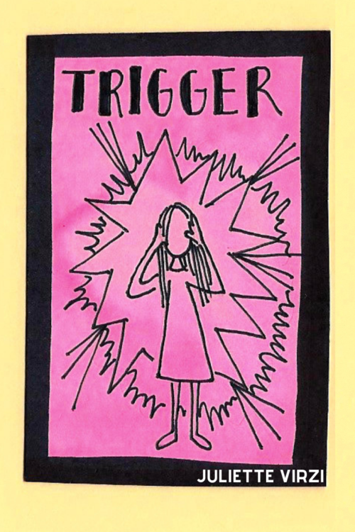 trigger image - woman putting head in hands