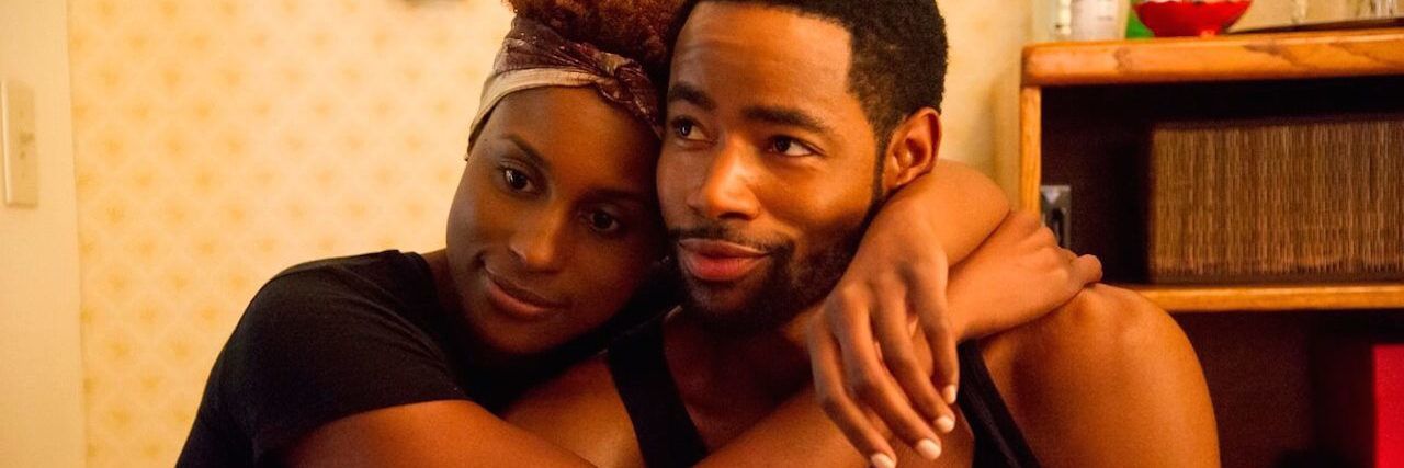 Issa and Lawrence from "Insecure"