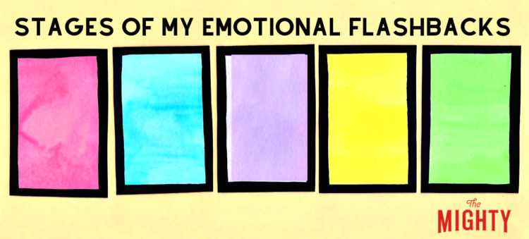 The Chart I Made to Explain the 5 Stages of an Emotional Flashback