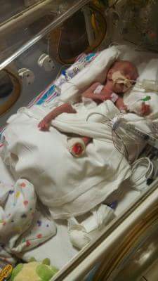 Baby in NICU