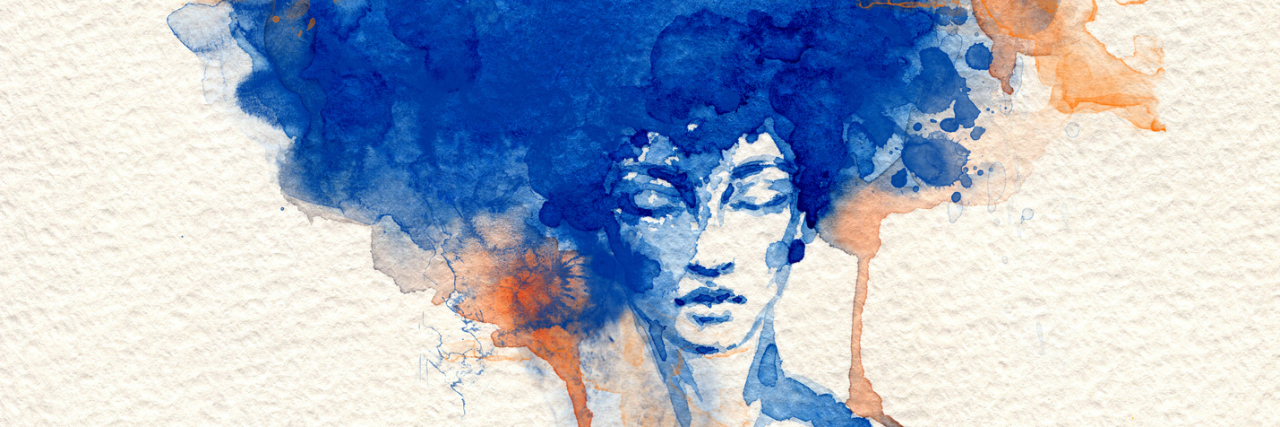 What It's Like to Have Lived Through Trauma but Not Have PTSD beautiful woman. fashion illustration. watercolor painting