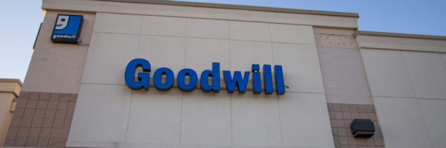 Goodwill Industries store.