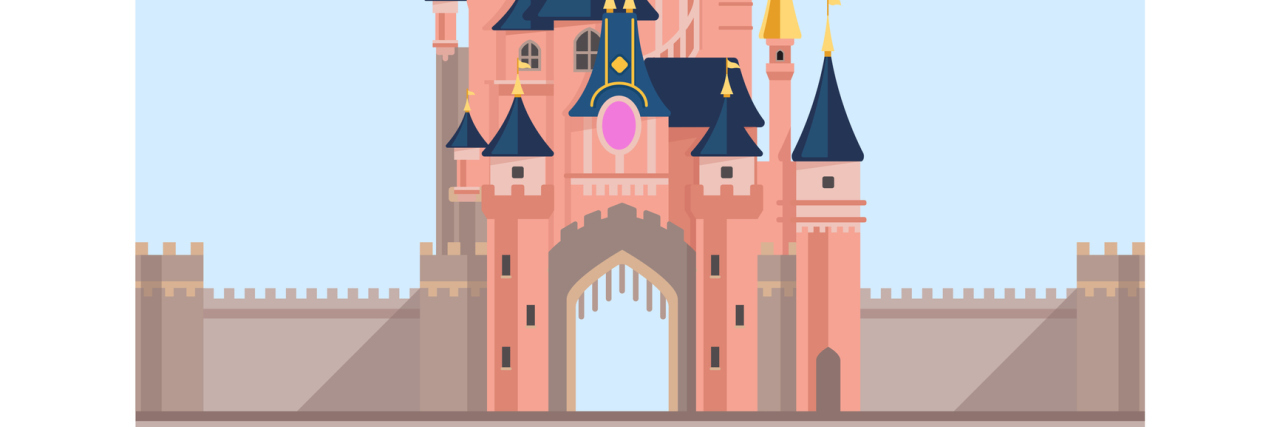 What to Know Before You Head to Disney With Your Disabled Child Illustration of the Disney Castle