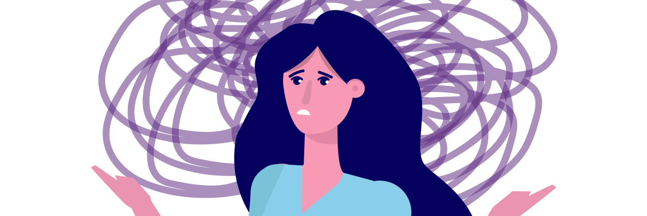 8 Ways to Support Someone With Depression Anxious, Depression woman . Mental health, Anxiety, self-deception concept.