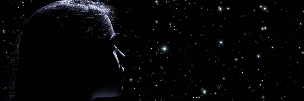 No Longer Meeting the Diagnostic Criteria for POTS Woman looking at the stars.