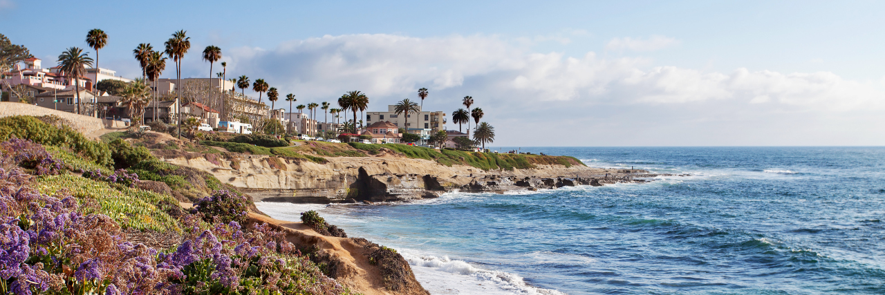 Beach in La Jolla - Southern California, United States of America