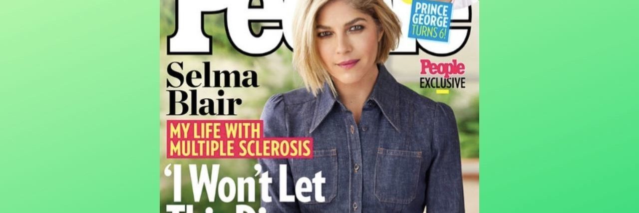 Selma Blair Rocks Latest Cover of People Magazine With Her Cane Selma Blair's August 2019 People cover