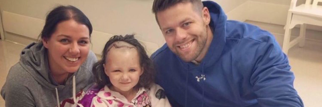 How to Support Parents of Kids With Disabilities the author's family in the hospital